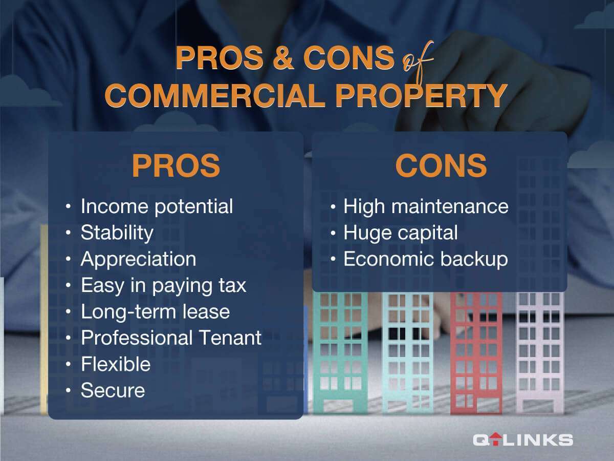 Pros and Cons of Commercial Property