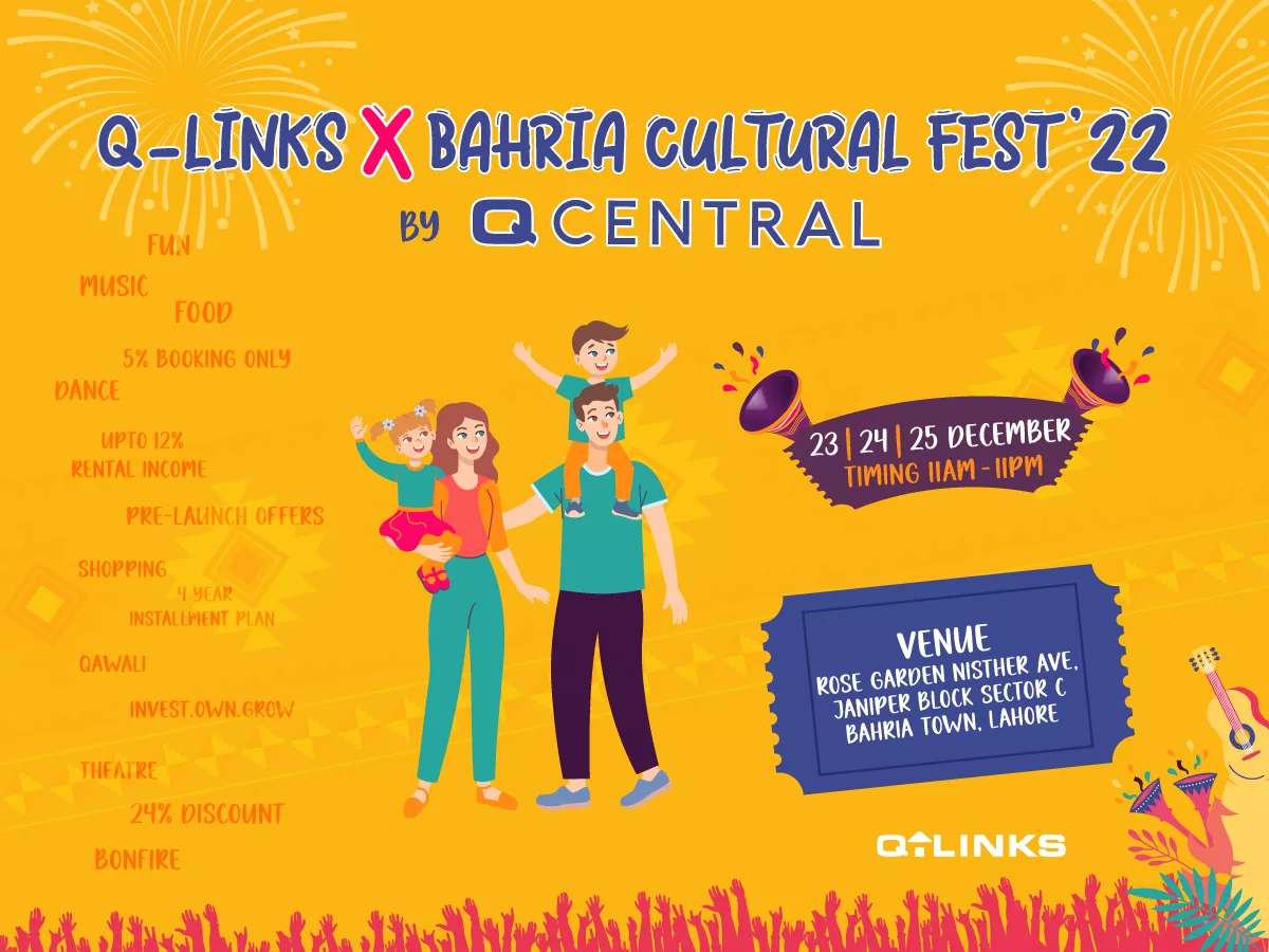 Q-Links X Bahria Cultural Fest 2022