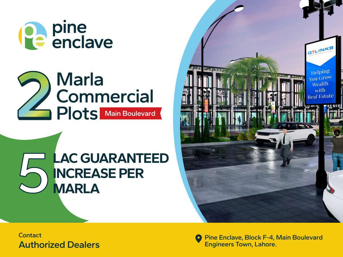 5 Lac Guaranteed Increase per Marla